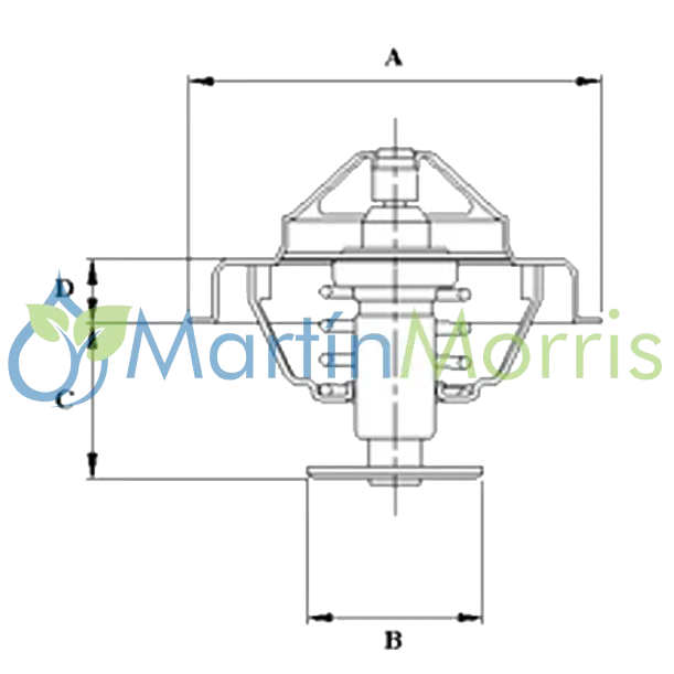 Termostato CALORSTAT De 87ºC Para VOLKSWAGEN