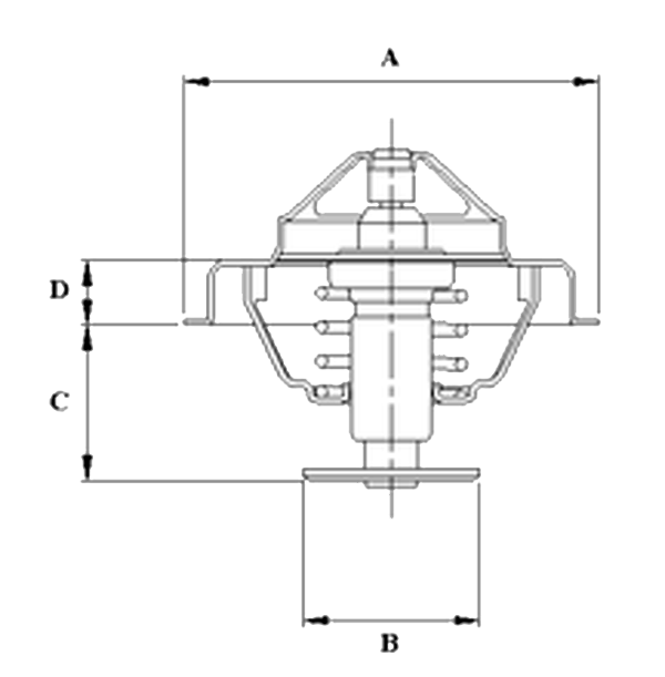 Termostato CALORSTAT De 87ºC Para VOLKSWAGEN