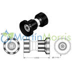 Pico de Riego o Lavadero Regulable BANJO de 3/4 pulgadas