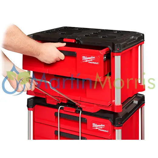 Milwaukee 48-22-8442 caja grande PACKOUT con dos cajones