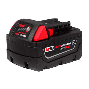 Batería Milwaukee 48-11-1850R M18 REDLITHIUM XC5.0 Resistente a Productos Químicos