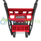 Milwaukee 4822-8415 carro PACKOUT de 2 ruedas con base plegable