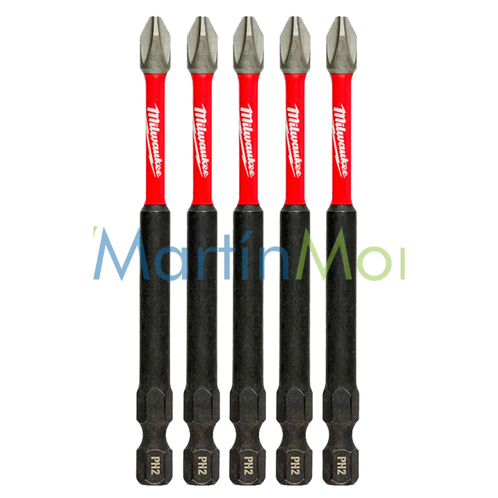 Milwaukee 4832-4564 Puntas PH2 por 5 unidades