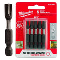 Milwaukee 4832-4491 puntas ECX Nº 1 por 5 unidades