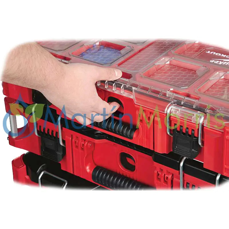 Milwaukee packout™ 48-22-8430 con 10 bandejas organizadoras