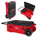 Milwaukee PACKOUT Caja con Ruedas Todoterreno 9" 115 kg 132 L Apilado Doble