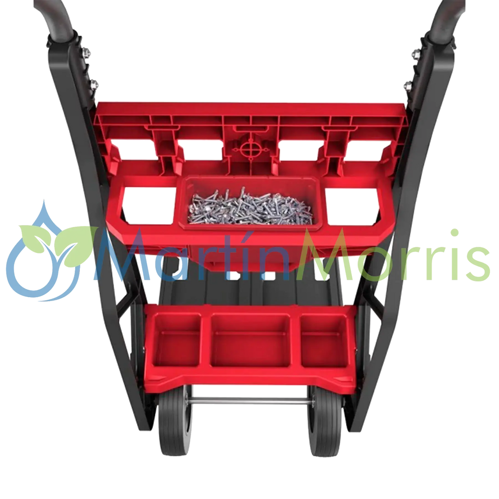 Milwaukee 4822-8415 carro PACKOUT de 2 ruedas con base plegable