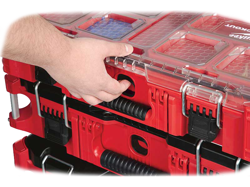 Milwaukee packout™ 48-22-8430 con 10 bandejas organizadoras