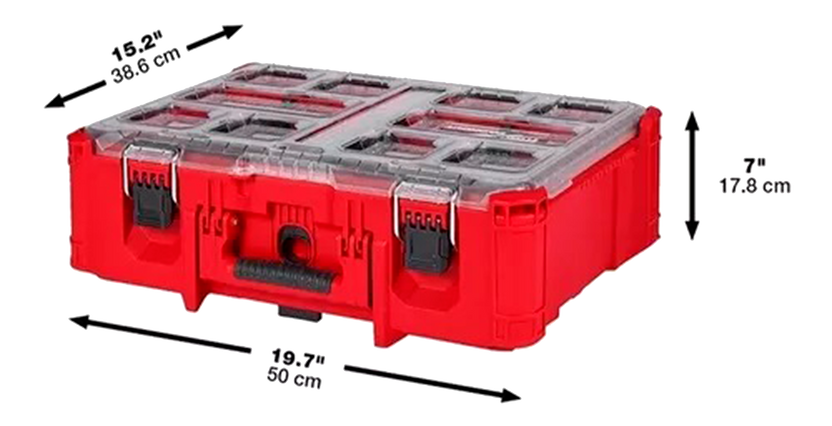 Caja de Herramientas Milwaukee Packout 4822-8432 Organizador
