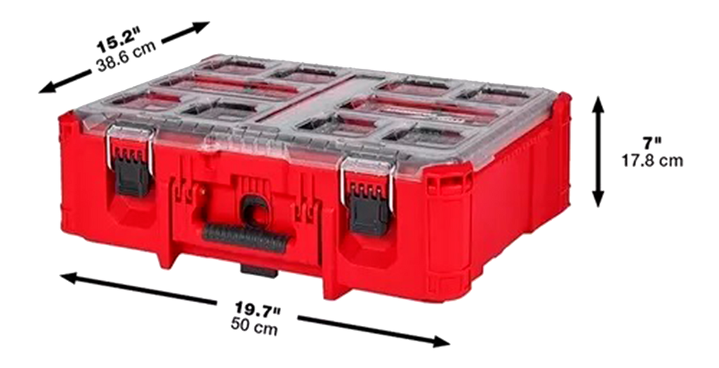 Caja de Herramientas Milwaukee Packout 4822-8432 Organizador
