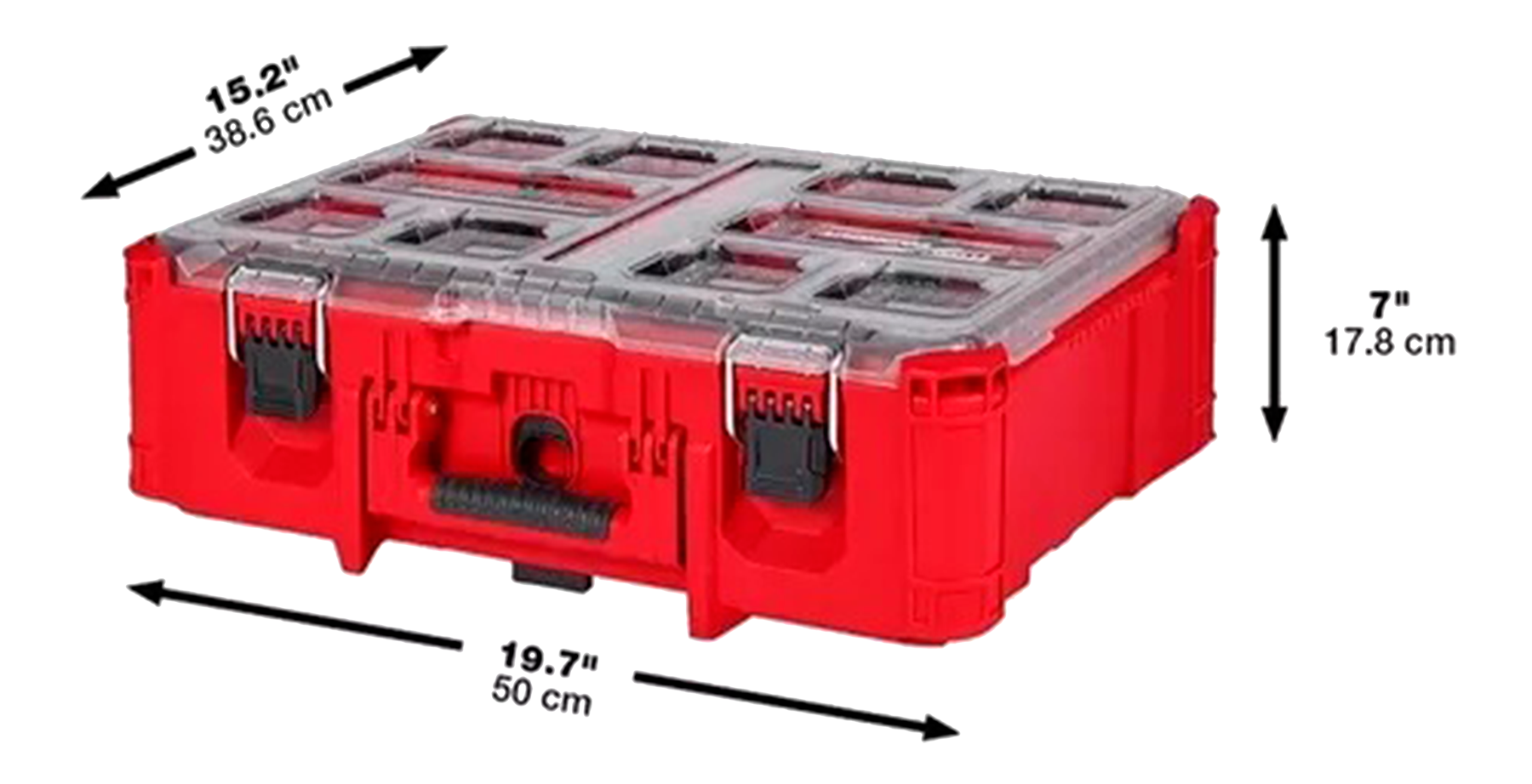 Caja de Herramientas Milwaukee Packout 4822-8432 Organizador