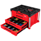 Milwaukee Packout 48-22-8444 Caja con 4 Cajones y Barra de Seguridad