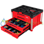 Milwaukee Packout 48-22-8444 Caja con 4 Cajones y Barra de Seguridad