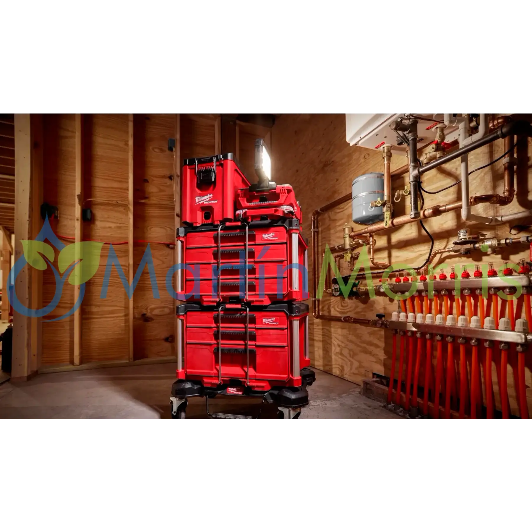 Milwaukee Packout 48-22-8444 Caja con 4 Cajones y Barra de Seguridad