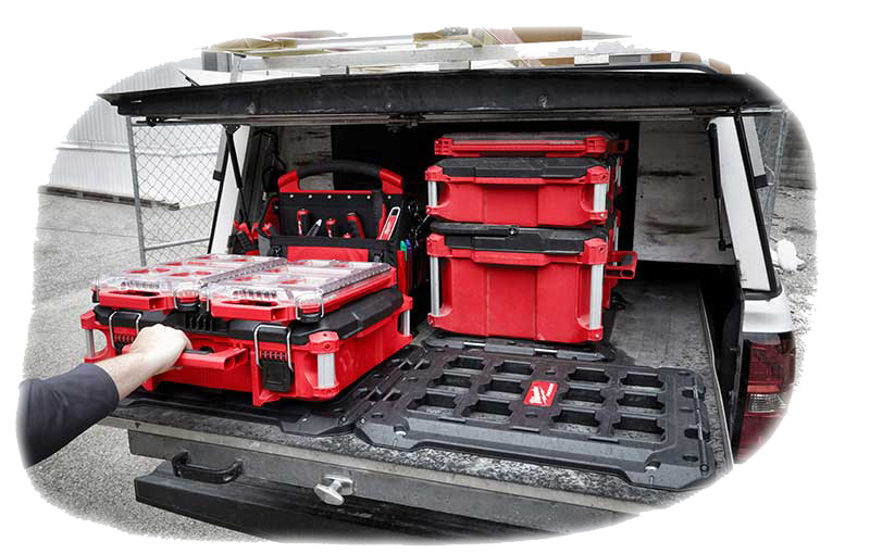 Milwaukee packout 48-22-8485 Base para sujetar o transportar cajas PACKOUT™ 4822-8485