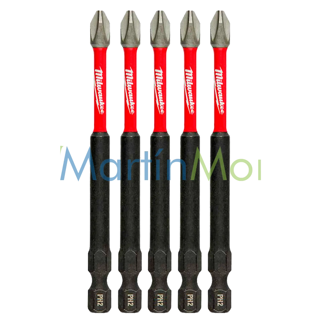Milwaukee 4832-4564 Puntas PH2 por 5 unidades