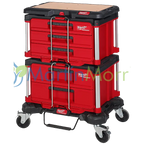 Milwaukee Packout 48-22-8410 Base porta cajones con ruedas y freno