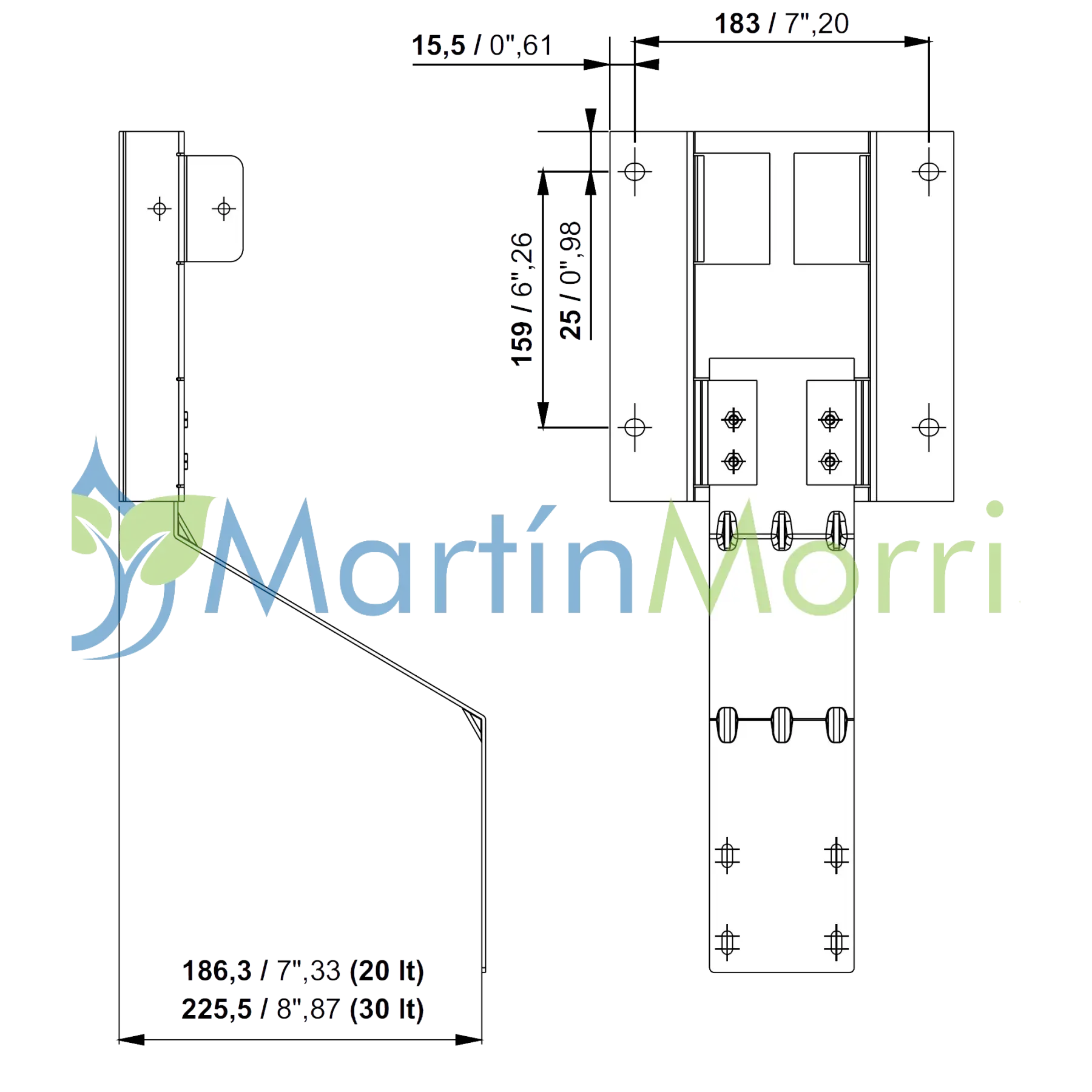 Mixer Arag Niagara de 20 o 30 Litros FULL para carga de fitosanitarios
