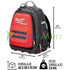 Mochila PACKOUT con 48 bolsillos MILWAUKEE 4822-8301