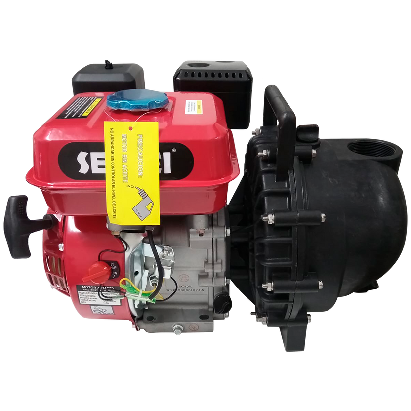 Motobomba BANJO de 2’’ Polipropileno con Motor Sensei de 7hp
