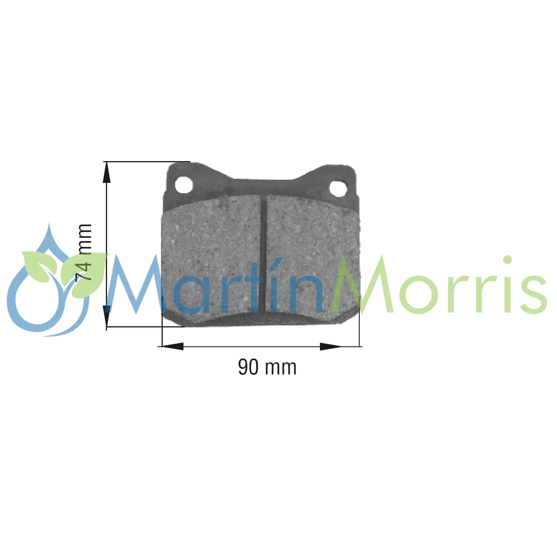 Juego de Pastillas de Freno para Caliper Grande Caimán SP, PLA MAP II