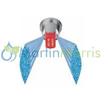 Pastillas para pulverizacion doble abanico teejet dg twinjet (acero inoxidable)