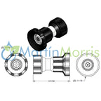 Pico de Riego o Lavadero Regulable BANJO de 3/4 pulgadas