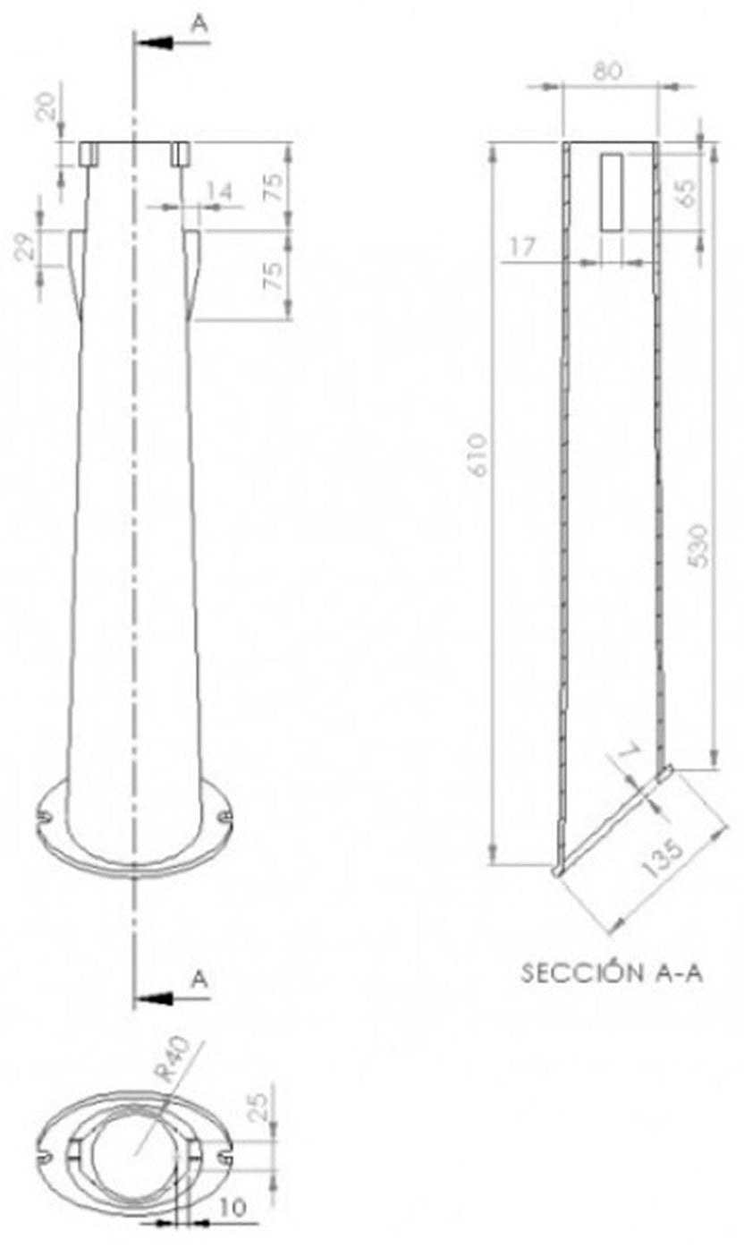 Péndulo para Fertilizadora TANZI