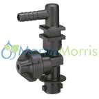 Porta pico teejet qj200 con válvula anti goteo conexión de una espiga para manguera