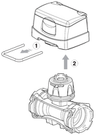 Caudalimetro de Carga ARAG DIGIWOLF Opcion de conector T5 T6 y T7 Alimentación a Pilas
