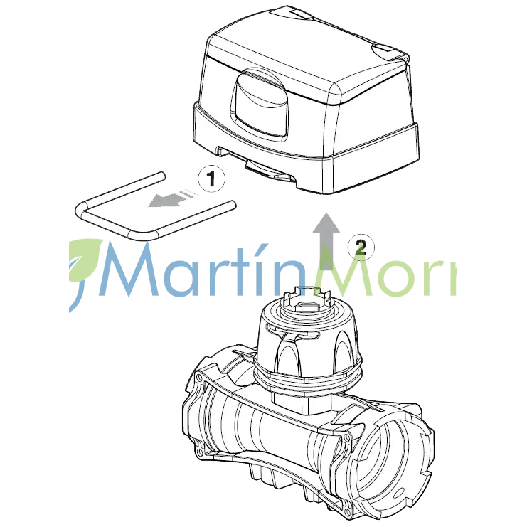 Caudalimetro de Carga ARAG DIGIWOLF Opcion de conector T5 T6 y T7 Alimentación a Pilas