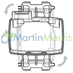 Caudalimetro de Carga ARAG DIGIWOLF Opcion de conector T5 T6 y T7 Alimentación a Pilas