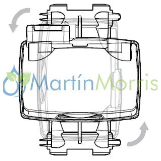 Caudalimetro de Carga ARAG DIGIWOLF Opcion de conector T5 T6 y T7 Alimentación a Pilas
