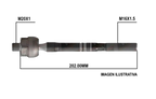 Precap/Axial NAKATA Ambos Lados Para NISSAN FRONTIER