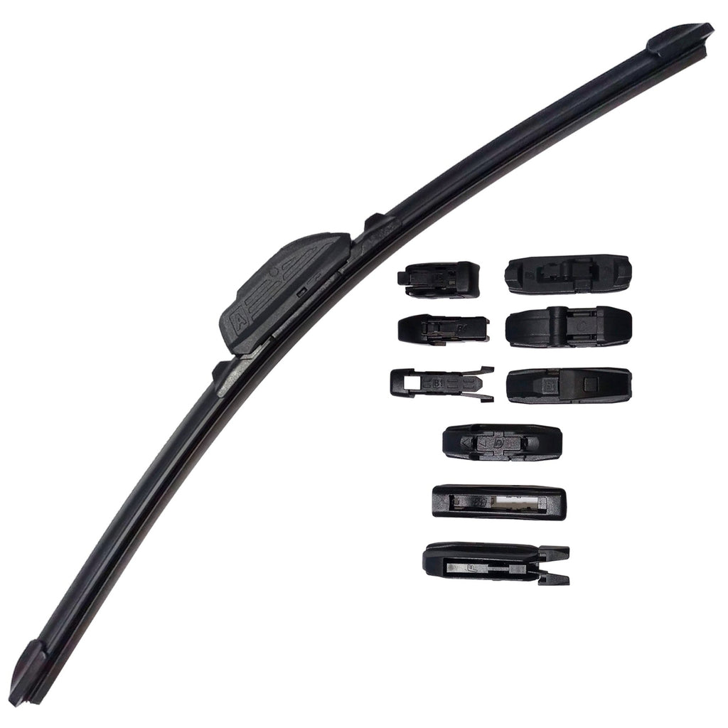 Escobillas QKL Ultra Blade Universales | 10 Adaptadores | 14" a 30" - vista 11