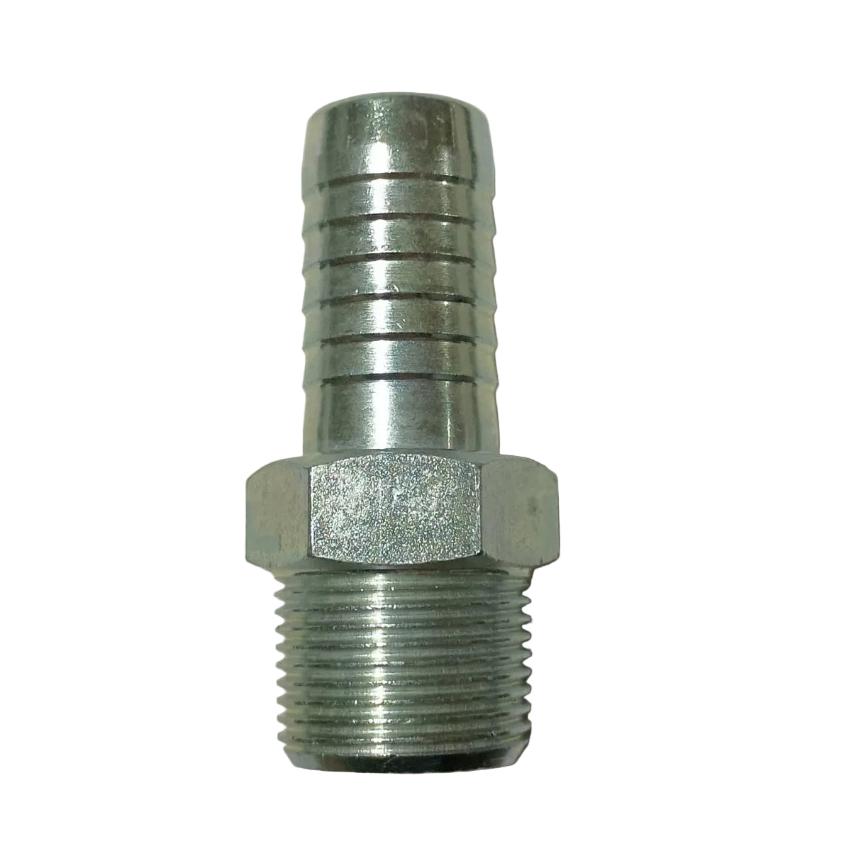 Racord Rosca Macho 1" – Espiga 1" (25mm) de Acero para Pico Surtidor