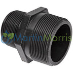 Reduccion doble Rosca Macho Terremax Polipropileno Reforzado