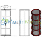 Repuesto BANJO LS230 para filtros BANJO tamiz 30 mesh