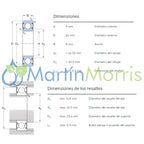 Rodamiento SKF 629-2RSH