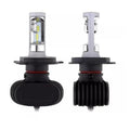 led juego 2 lamparas h4 para 12 vdc 36w 20.000 lumenes alta y baja