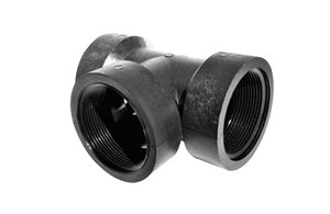 Racor TERREMAX tipo TEE con Rosca Hembra desde 1/4’’ hasta 3’’ NPT en Polipropileno Reforzado
