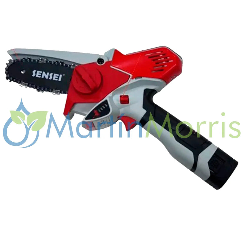 Sensei CS-40B Mini Motosierra Recargable a Batería Inalámbrica