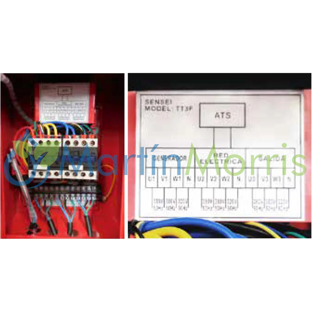 Sensei TT3F Tablero de Transferencia Automática Trifasico