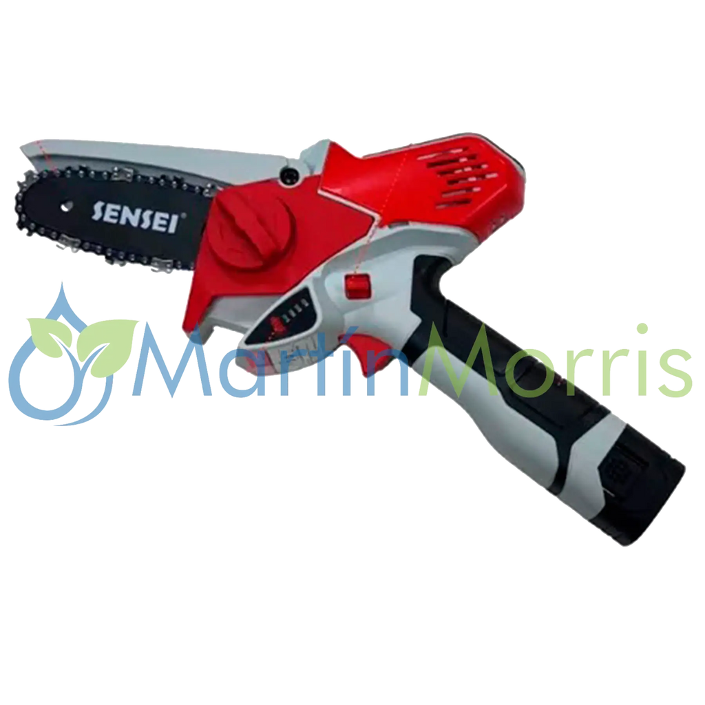 Sensei CS-40B Mini Motosierra Recargable a Batería Inalámbrica