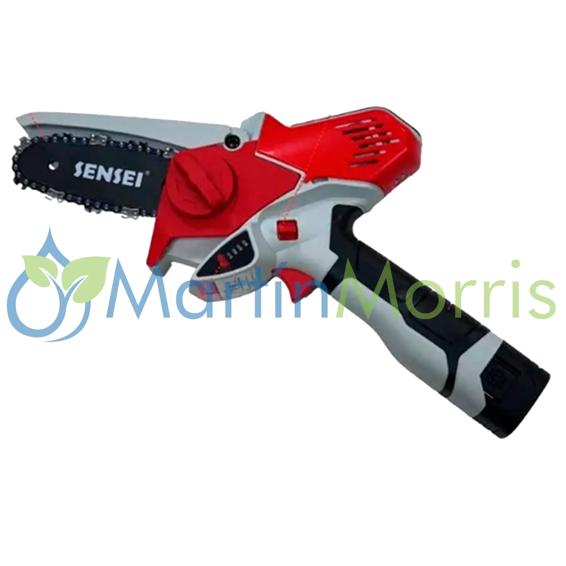 Sensei CS-40B Mini Motosierra Recargable a Batería Inalámbrica