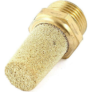 Silenciador o Filtro para Válvulas Neumática roscas 1/4’’ y 1/8’’