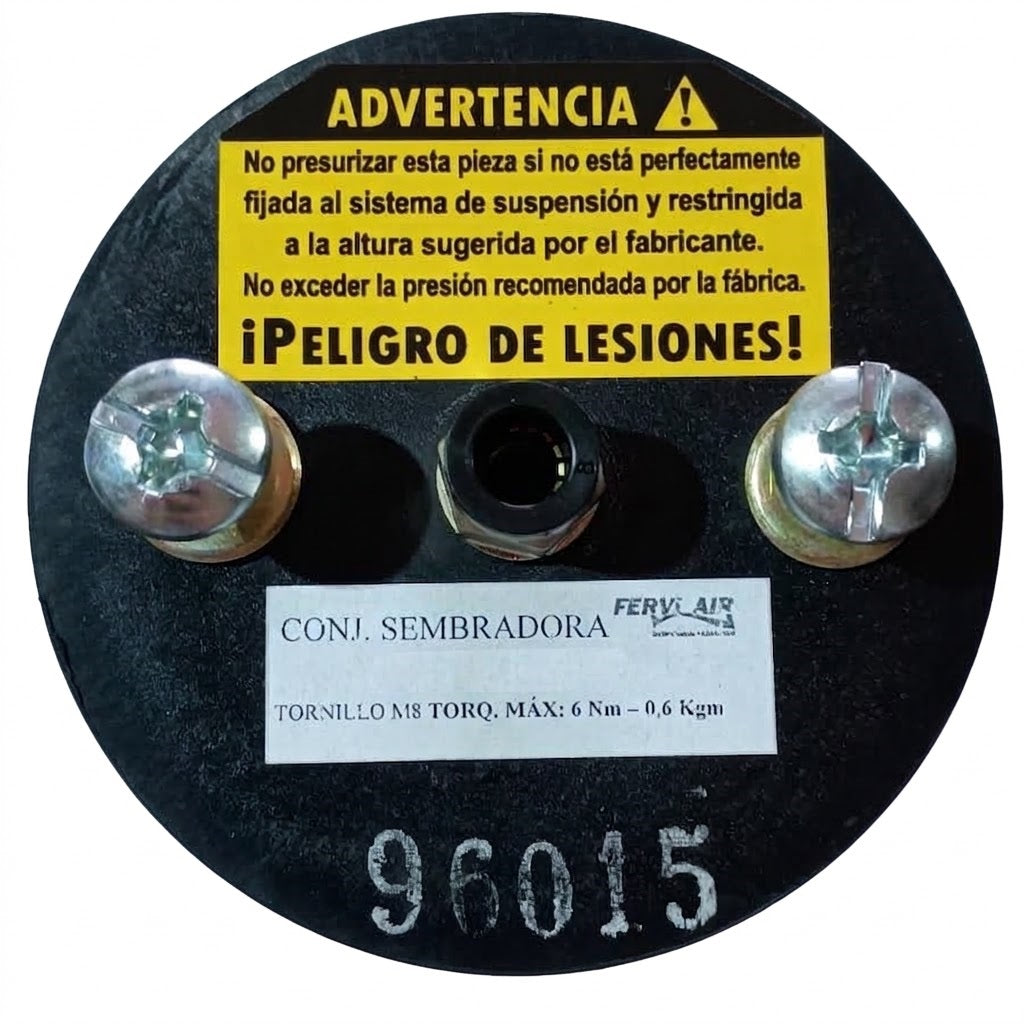Resorte neumático Fervi Air para cuerpo de siembra PLA
