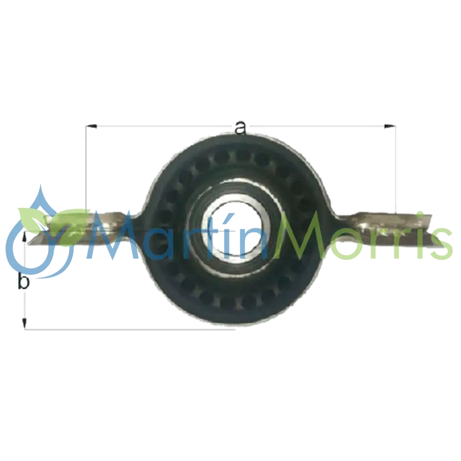 Mitsubishi L200 / L300 soporte de cardan DBH con rodamiento con soporte centro 30mm