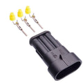 Kit Conector Superseal 1.5 Hembra 3 Pines | TE Connectivity | Con Pines Macho y Sellos | 13A