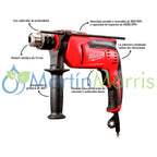 Taladro Percutor Milwaukee 5374-59A 13mm (1/2’’) 680W